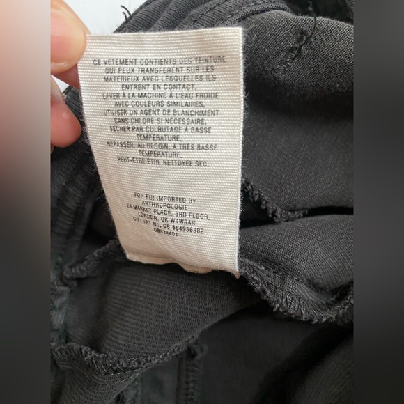 Anthropologie Ribbed Buttoned Ankle Utility Pants Women’s Size 26 - Picture 10 of 11